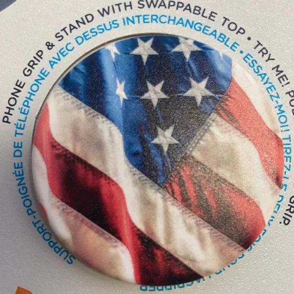 3/$15 Popsocket American flag print design - Picture 9 of 12